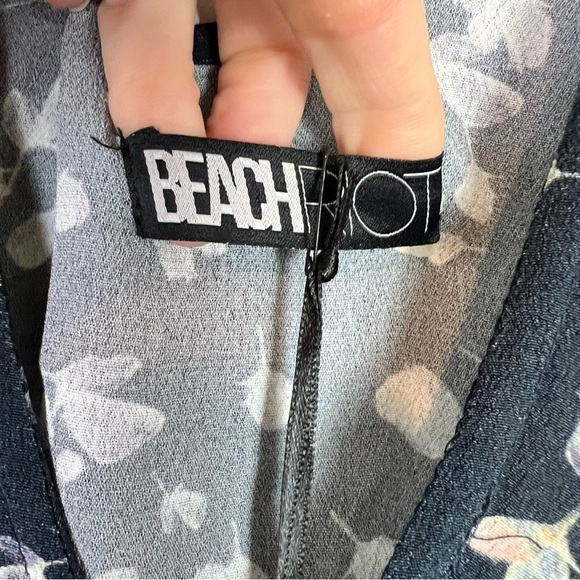 Beach Riot Mini Dress women S Revolve Beach Riot Sydney White Black Dress - Picture 10 of 11